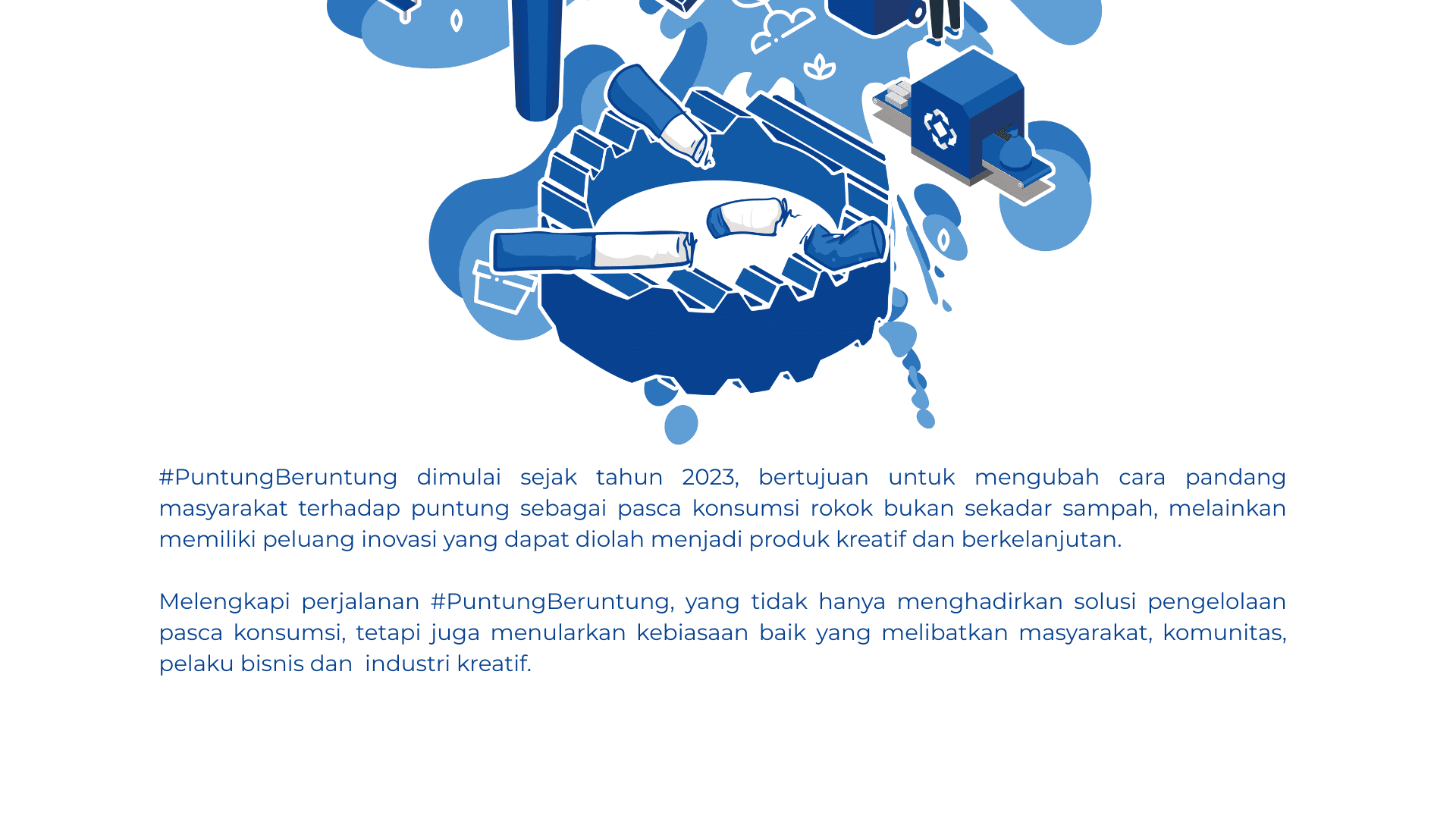 Jejak perjalanan Puntung Beruntung
