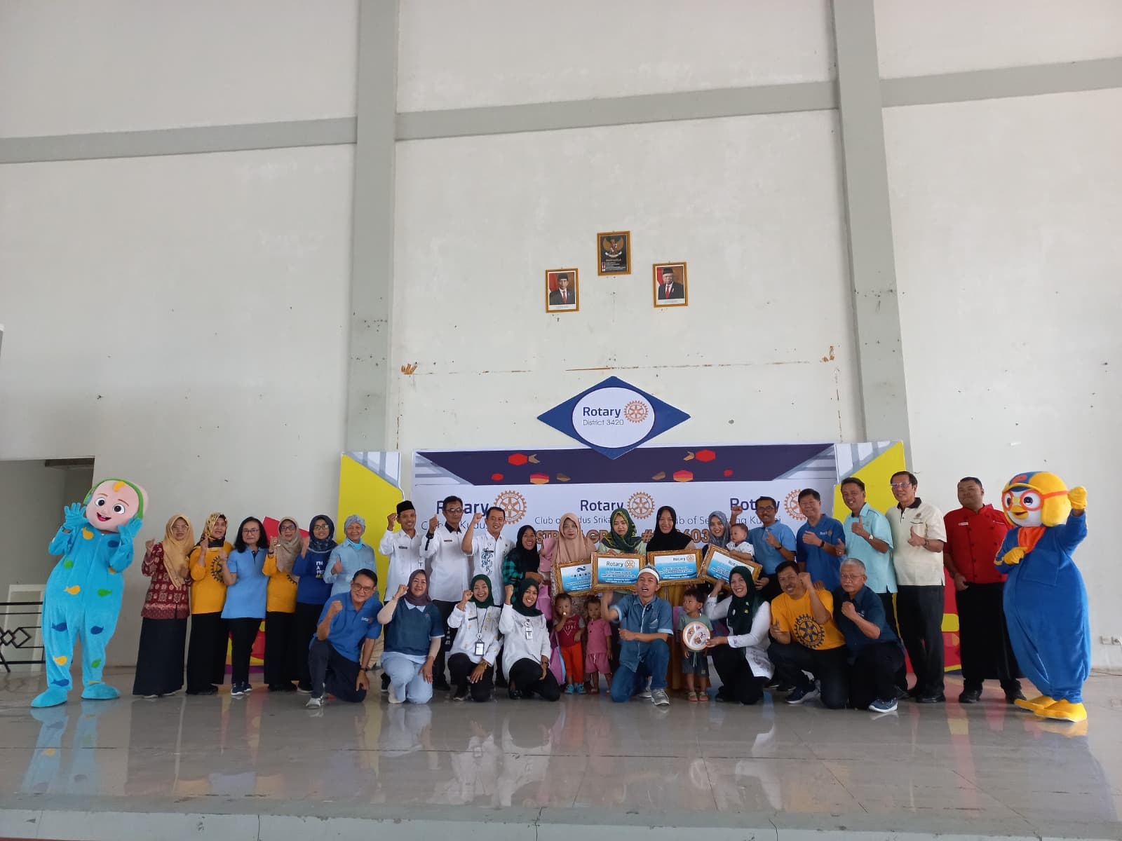 Nojorono Kudus Gandeng Rotary Club, Cegah Peningkatan Angka Stunting